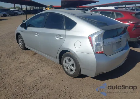 2011 Toyota Prius Two from USA, damaged, VIN JTDKN3DU9B0278827